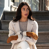 Giocante - Gants en daim et doublure luxueuse en peau de mouton - Schwartz & von Halen FR - Gants en Cuir - 10