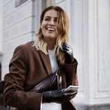 Ivy (noir) - Gants tactiles en cuir de mouton et doublure en laine/cachemire - Schwartz & von Halen FR - Gants en Cuir - 10