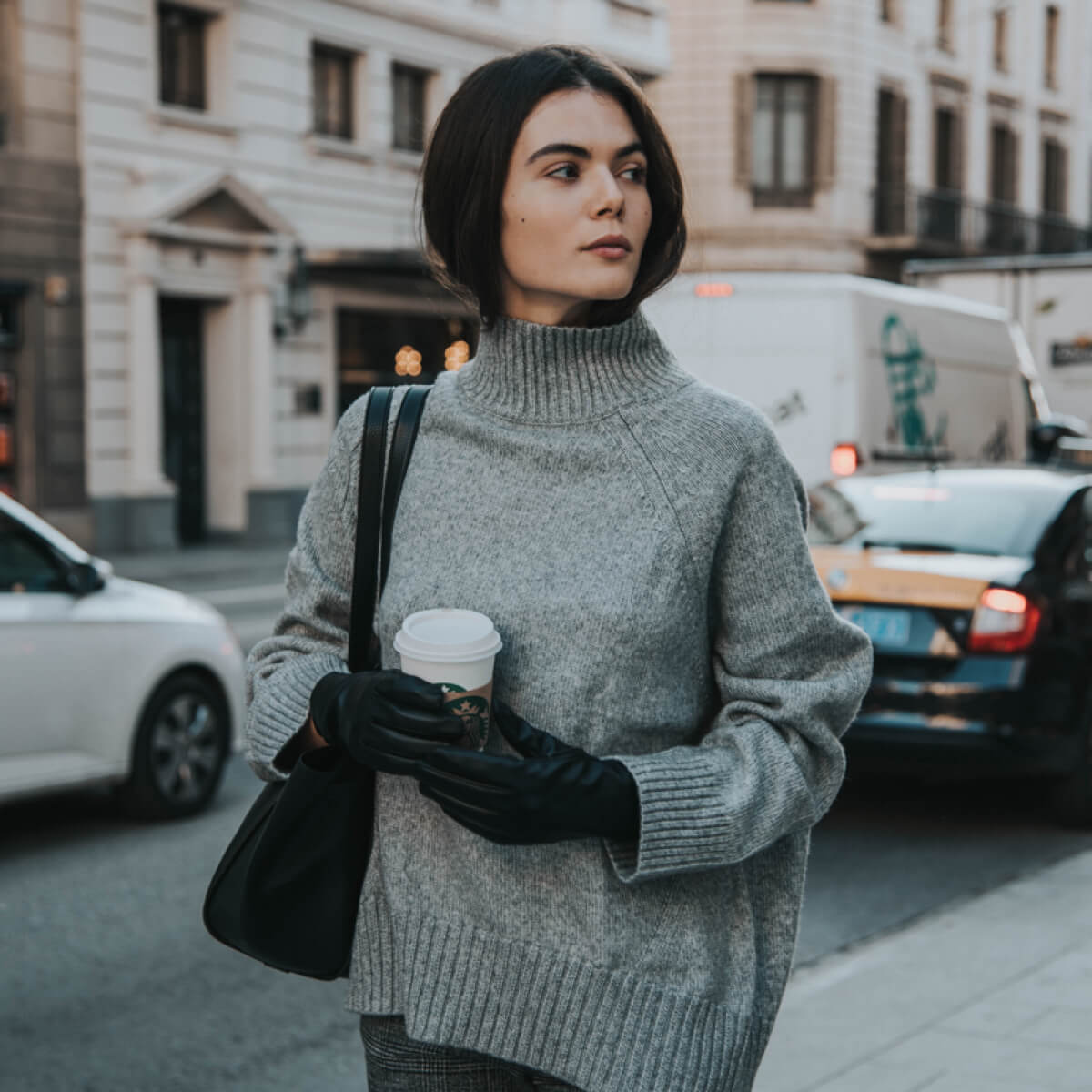 Luna - Gants en PU avec doublure en polaire et fonction écran tactile - Schwartz & von Halen FR - Gants en Cuir - 11