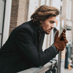 Clooney (marron) - Gants en daim et doublure luxueuse en peau de mouton - Schwartz & von Halen FR - Gants en Cuir - 6