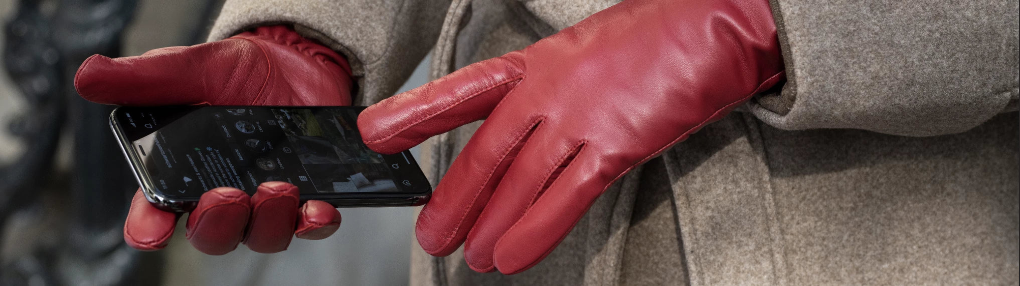 Cuir de mouton (Nappa) - gants pour femmes