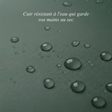 Ivy (vert foncé) - Gants en peau de mouton avec doublure en laine/cachemire & fonction écran tactile