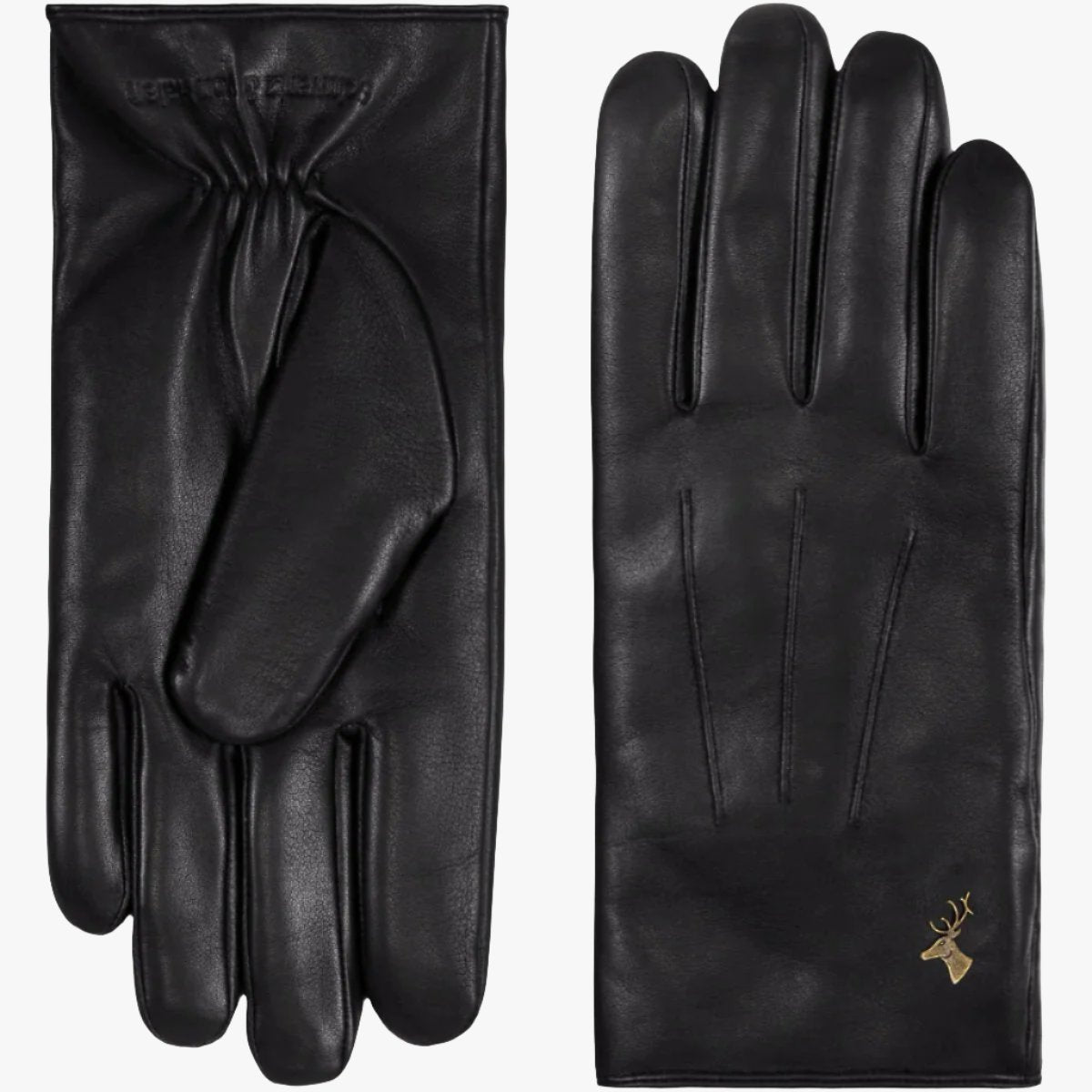 Al Capone - Gants tactiles en cuir de mouton et doublure luxueuse en fausse fourrure