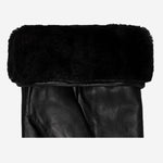 Al Capone - Gants tactiles en cuir de mouton et doublure luxueuse en fausse fourrure - Schwartz & von Halen FR - Gants en Cuir - 3