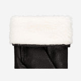 Alessandra (noir) - Gants tactiles en cuir de chèvre et doublure en laine d'agneau - Schwartz & von Halen FR - Gants en Cuir - 3