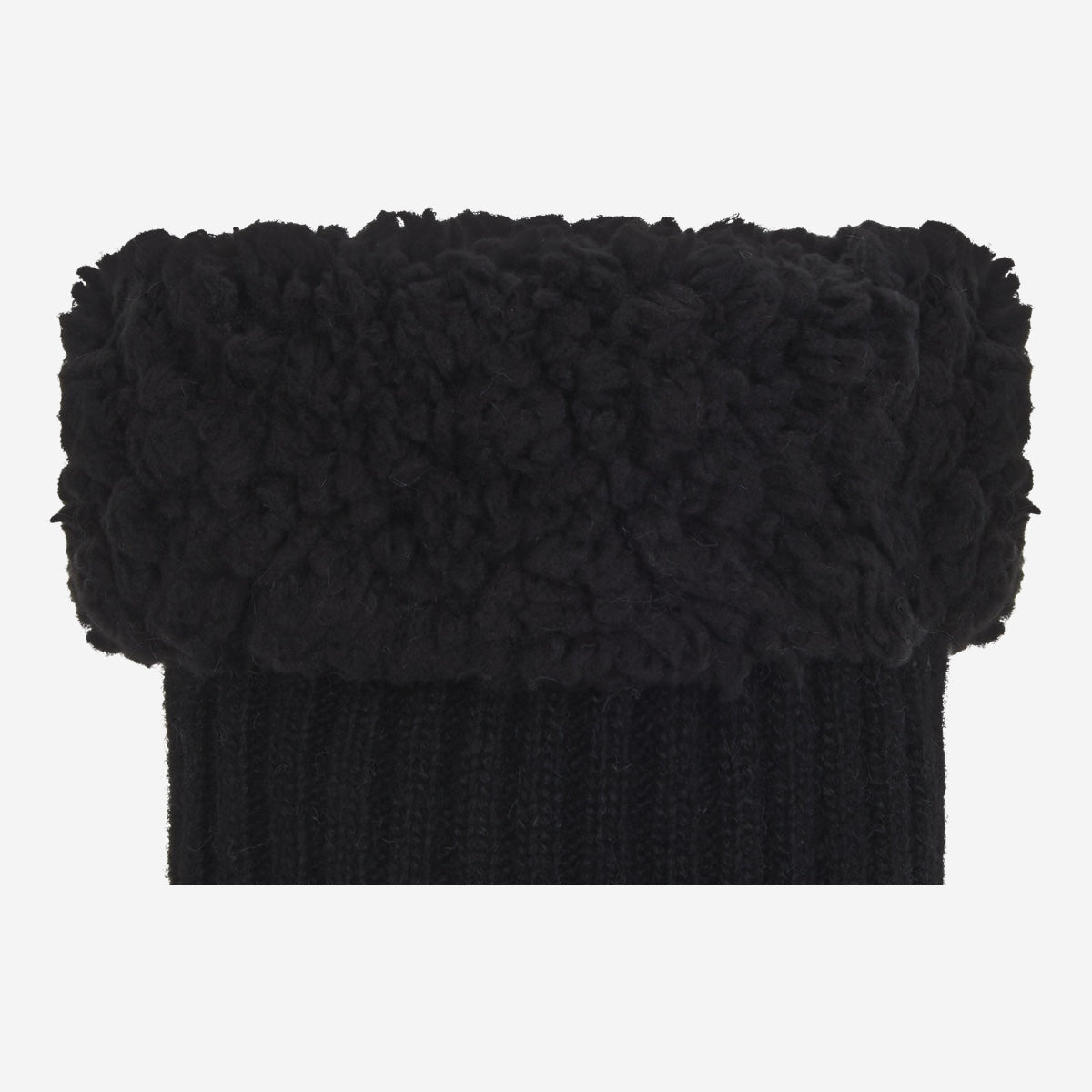 Camila - Moufles en peluche, doublure en fausse fourrure d'agneau et poignet réglable - Schwartz & von Halen FR - Gants en Cuir - 4