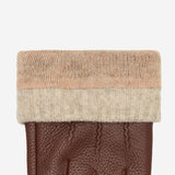 Columbus (marron) - Gants en cuir de cerf (American deerskin) et doublure en laine - Schwartz & von Halen FR - Gants en Cuir - 3