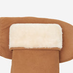 Hailey (camel) - moufles en daim de chèvre avec luxueuse doublure en shearling (fourrure de mouton) - Schwartz & von Halen FR - Gants en Cuir - 3