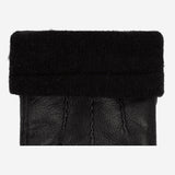 Harvey (noir) - Gants en peau de chèvre avec luxueuse doublure en laine & fonction écran tactile - Schwartz & von Halen FR - Gants en Cuir - 3