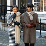 Harvey (cognac) - Gants en peau de chèvre avec luxueuse doublure en laine & fonction écran tactile - Schwartz & von Halen FR - Gants en Cuir - 9