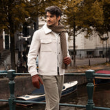 Harvey (cognac) - Gants en peau de chèvre avec luxueuse doublure en laine & fonction écran tactile - Schwartz & von Halen FR - Gants en Cuir - 14