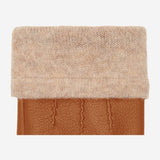 Harvey (cognac) - Gants en peau de chèvre avec luxueuse doublure en laine & fonction écran tactile