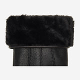 Jaxon (noir) - Gants en peau de chèvre avec luxueuse doublure en fausse fourrure & fonction écran tactile - Schwartz & von Halen FR - Gants en Cuir -3