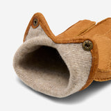 Kathleen (cognac) - Gants exclusifs pour femmes en cuir de pécari doublés de cachemire