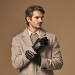 Musk - Gants en PU avec doublure en polaire et fonction écran tactile - Schwartz & von Halen FR - Gants en Cuir - 6