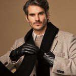 Musk - Gants en PU avec doublure en polaire et fonction écran tactile - Schwartz & von Halen FR - Gants en Cuir - 11