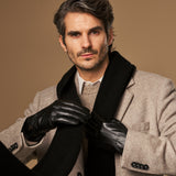 Musk - Gants en PU avec doublure en polaire et fonction écran tactile - Schwartz & von Halen FR - Gants en Cuir - 11