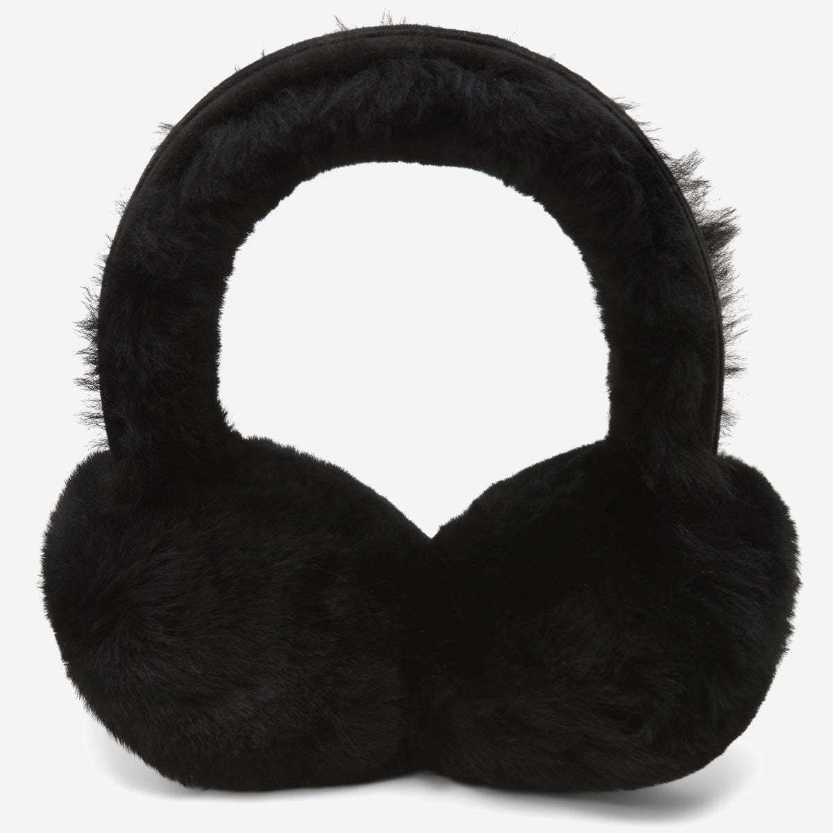 Nathaly (noir) – cache-oreilles chauds et élégants en peau de mouton et daim 100% naturels  - Schwartz & von Halen FR - 3