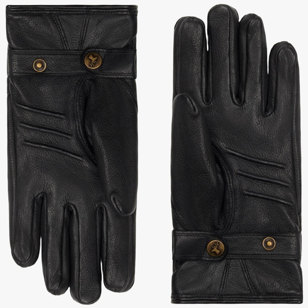 Rogan - Gants robustes en cuir de cerf et doublure chaude en PrimaLoft®