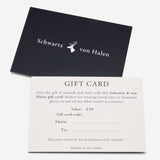 Carte cadeau Schwartz & von Halen – 50 €