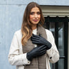 Emily - Gants en cuir de cerf (American deerskin) et doublure en laine