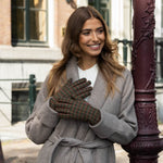 Rosie - Gants tactiles en cuir de mouton et doublure en polaire - Schwartz & von Halen FR - Gants en Cuir - 6