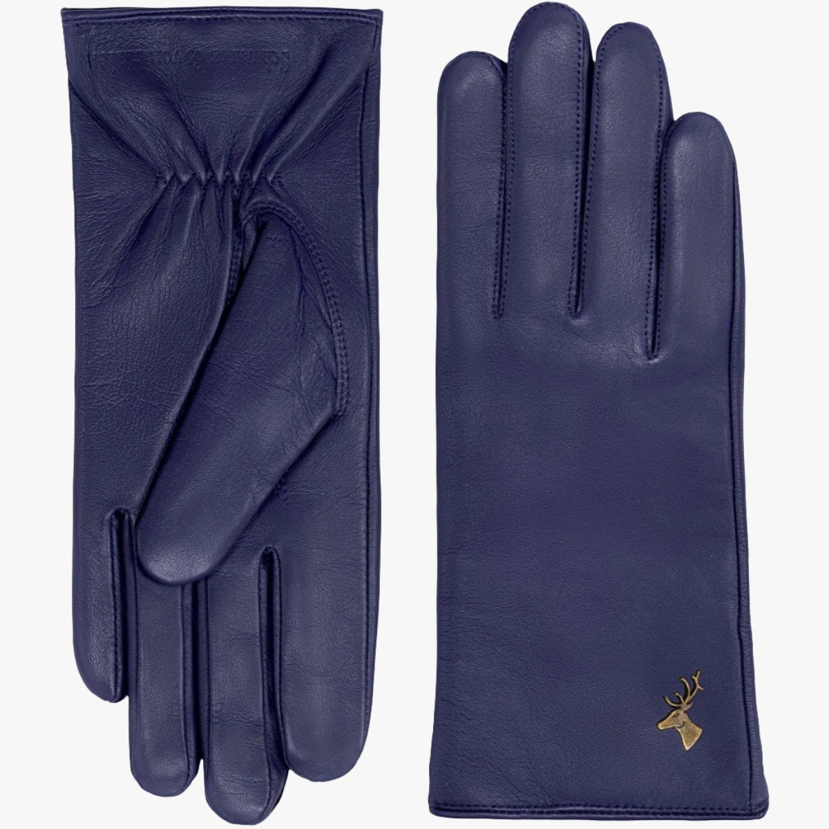 Alexa - Gants tactiles en cuir de mouton et doublure en laine/cachemire