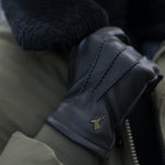 Charles – luxueux gants en cuir de cerf américain avec doublure chaude en cachemire - Schwartz & von Halen FR - Gants en Cuir - 10