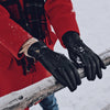 Gants en Cuir Noir pour Femme - Écran Tactile - Doublure en Laine d'Agneau - Gants en cuir haut de gamme - Conçus à Amsterdam - Schwartz & von Halen® - 9