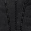 Gants en cuir noir - peau de daim - doublure en laine - Gants en cuir haut de gamme - Conçus à Amsterdam - Schwartz & von Halen® - 4