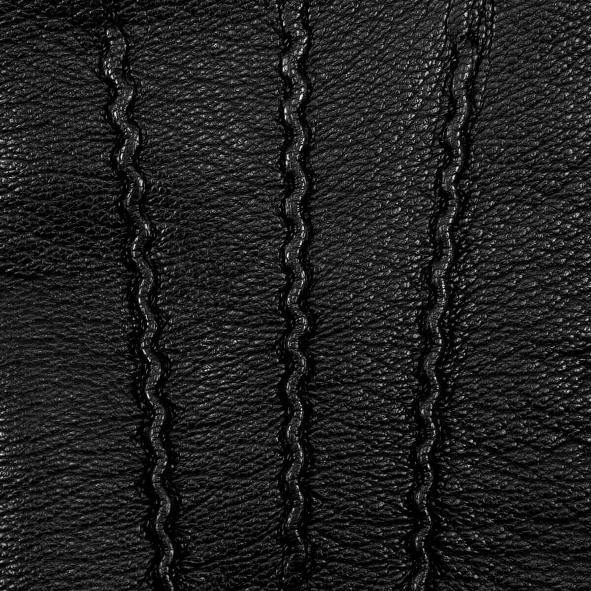 Gants en cuir pour hommes noirs - écran tactile - doublure en laine d'agneau - Hunter - Gants en cuir haut de gamme - Conçus à Amsterdam - Schwartz & von Halen® - 4