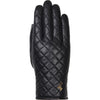 Kira (noir) - gants en peau de mouton avec doublure en laine/cachemire & fonction écran tactile