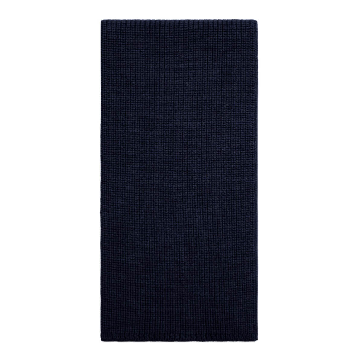 Robin (bleu marine) - Écharpe 100 % laine mérinos (unisexe)
