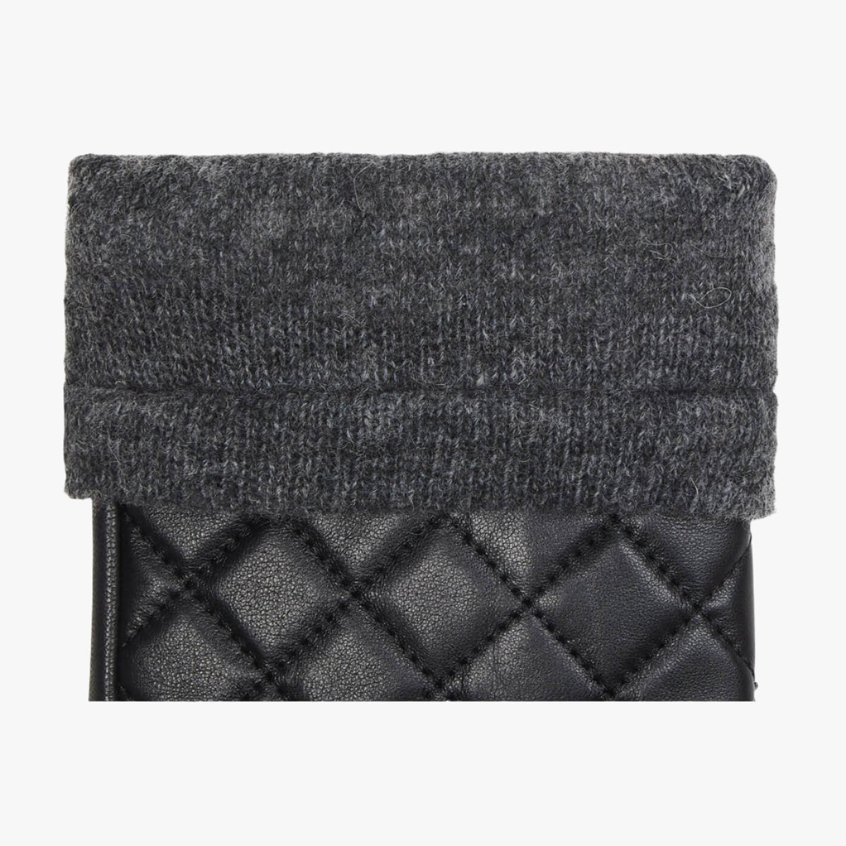 Smith - Gants tactiles en peau de mouton avec bouton pression
