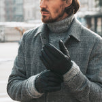 Gants en Cuir pour Hommes Noir William - Schwartz & von Halen® - Gants en Cuir Premium - 8